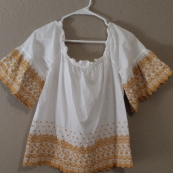 Maurices Tops - Peasant Blouse